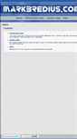 Mobile Screenshot of markbredius.com